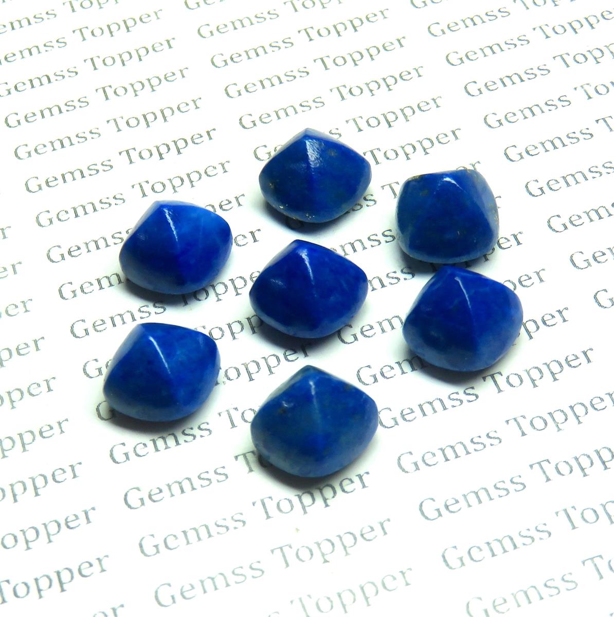 Lapis Lazuli 10x10 mm Sugarloaf Cabochon